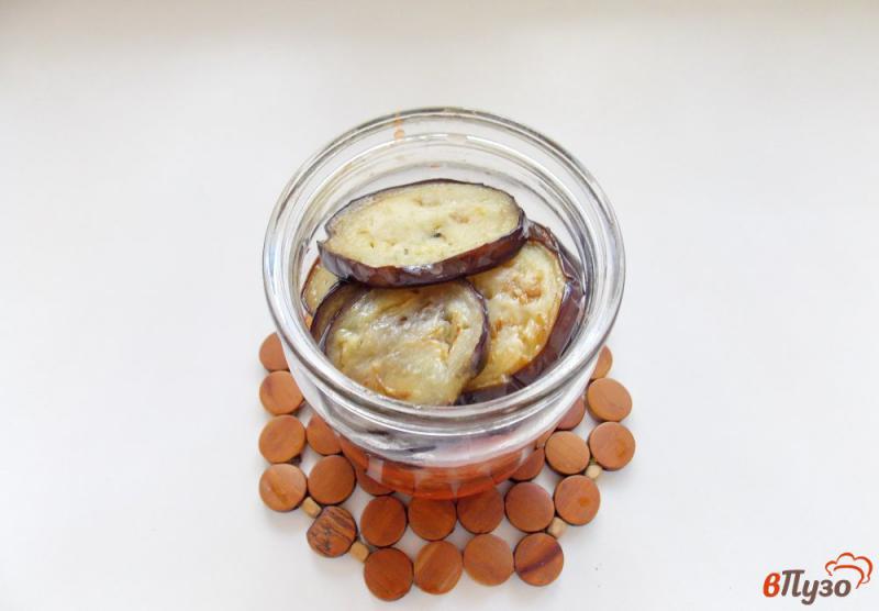 Фото приготовление рецепта: Закуска из баклажанов с перцем на зиму шаг №4