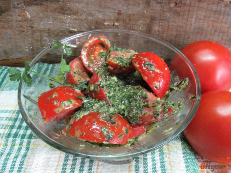 Фото приготовление рецепта: Маринованные помидоры шаг №6