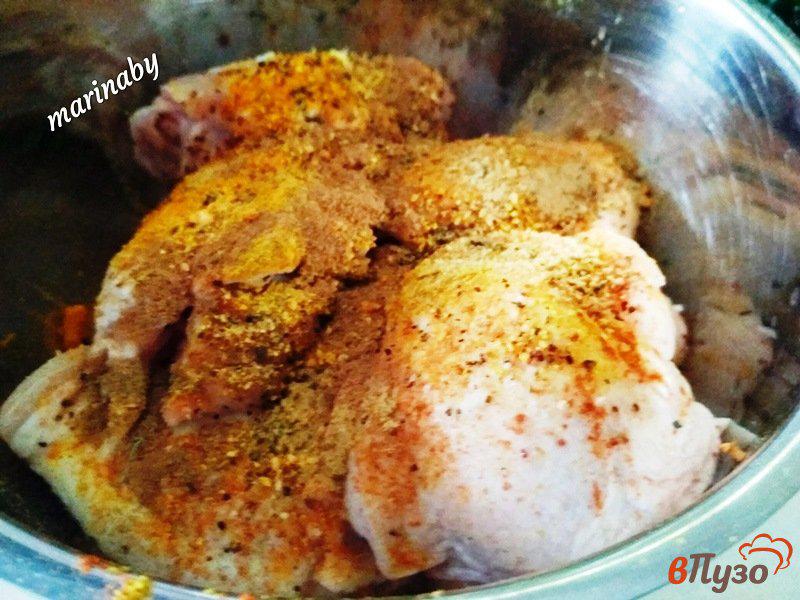 Фото приготовление рецепта: Куриные бедрышки в сладком маринаде шаг №2