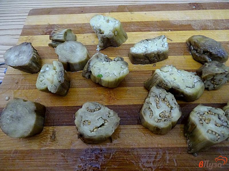 Фото приготовление рецепта: Заготовка баклажан на зиму шаг №6
