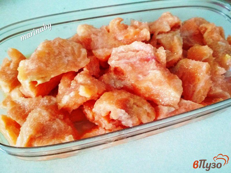 Фото приготовление рецепта: Малосоленый лосось в апельсиновом маринаде шаг №2