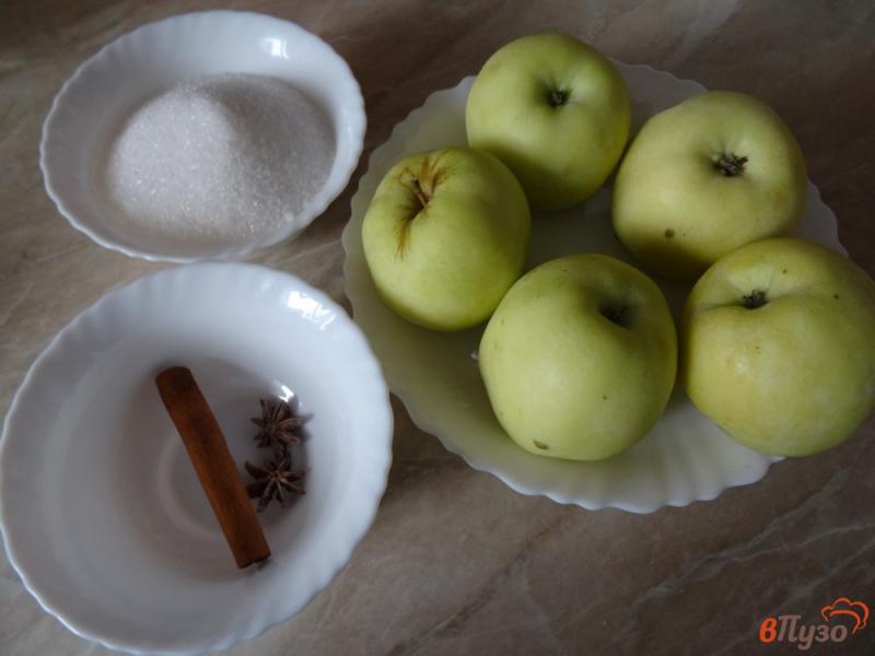 Фото приготовление рецепта: Ароматный яблочный компот со специями шаг №1