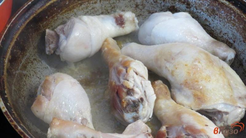 Фото приготовление рецепта: Жаренная курица с клецками шаг №1