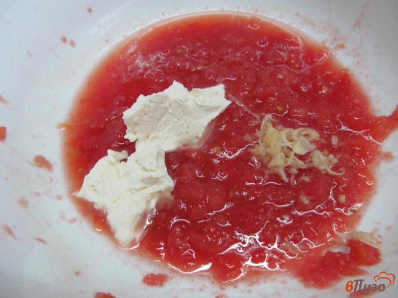 Фото приготовление рецепта: Яйца с кабачком в томатном соке шаг №2
