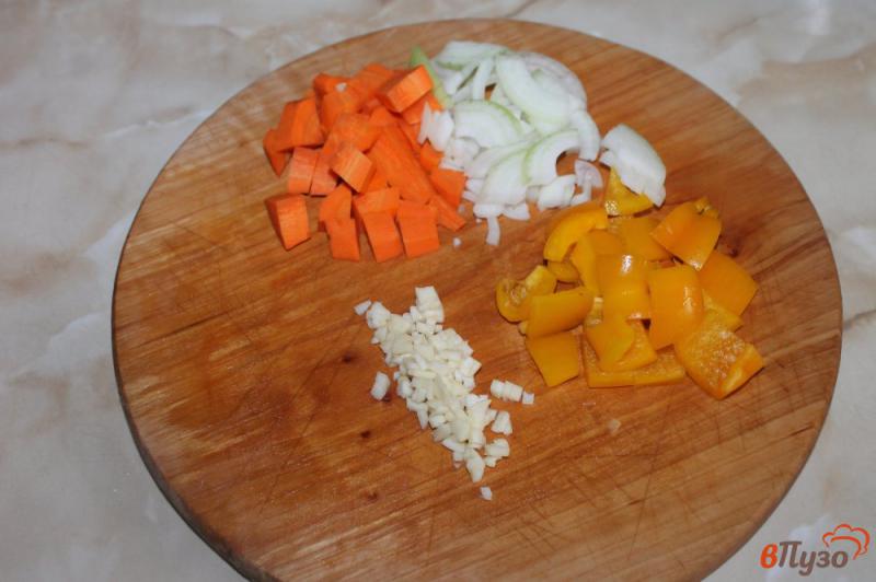 Фото приготовление рецепта: Тушеные осенние овощи в бальзамическом уксусе шаг №3