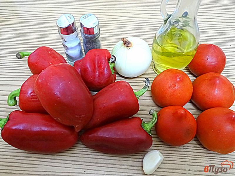 Фото приготовление рецепта: Перец в томатном соусе шаг №1