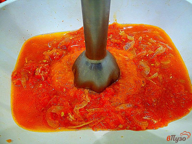 Фото приготовление рецепта: Перец в томатном соусе шаг №6
