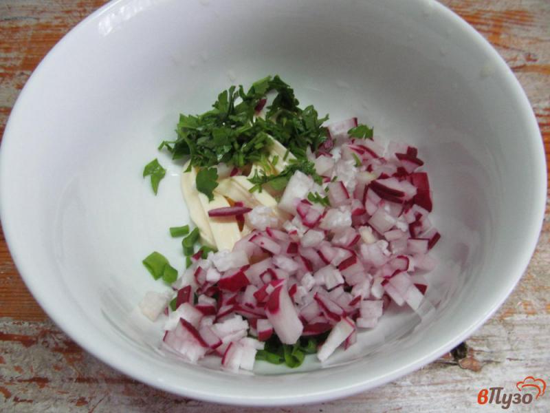 Фото приготовление рецепта: Весенний салат из овощей шаг №2