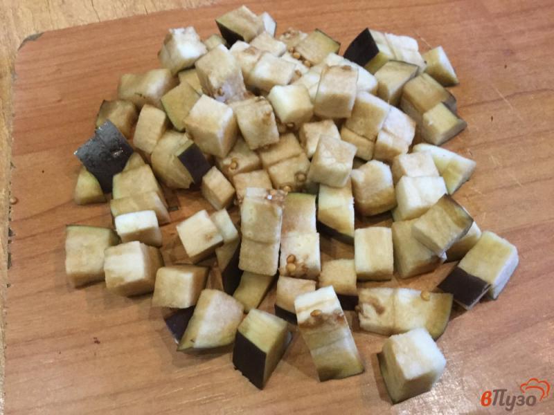 Фото приготовление рецепта: Салат из баклажан с яйцом шаг №1