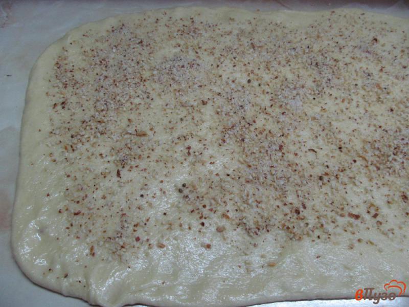 Фото приготовление рецепта: Пирог с начинкой из арахиса шаг №8