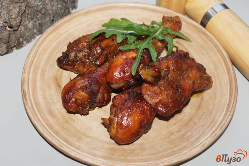 Фото приготовление рецепта: Курица тушеная в соевом соусе шаг №6