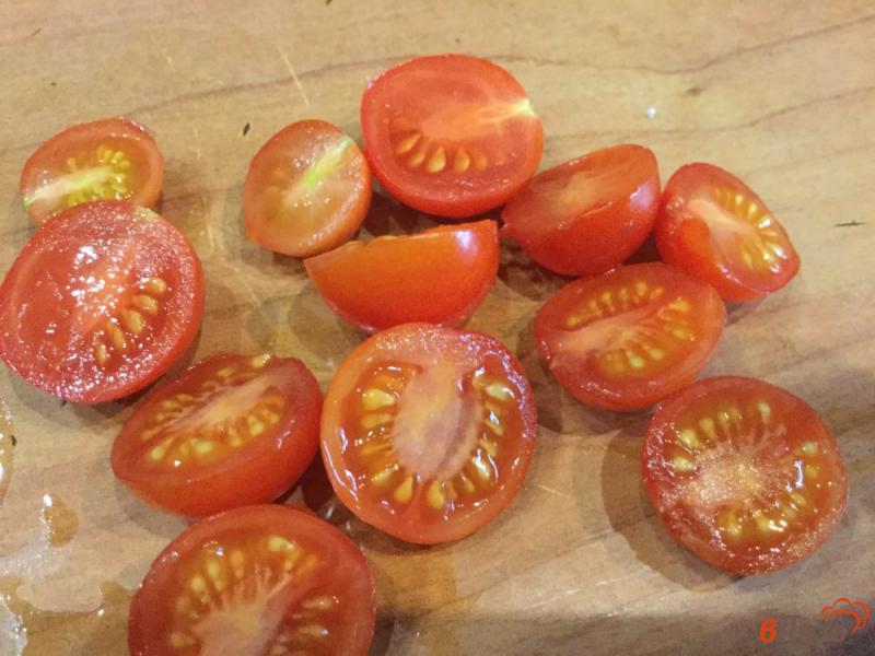 Фото приготовление рецепта: Салат из цветной капусты с луком и помидорами шаг №3