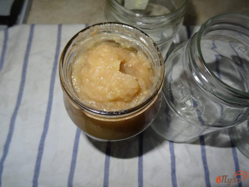Фото приготовление рецепта: Пюре из запеченных яблок без сахара шаг №9