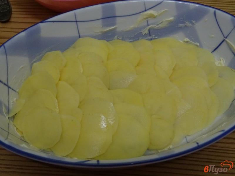 Фото приготовление рецепта: Гратен из картофеля шаг №3