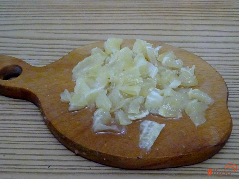 Фото приготовление рецепта: Десерт из тыквы с лимоном в микроволновке шаг №4