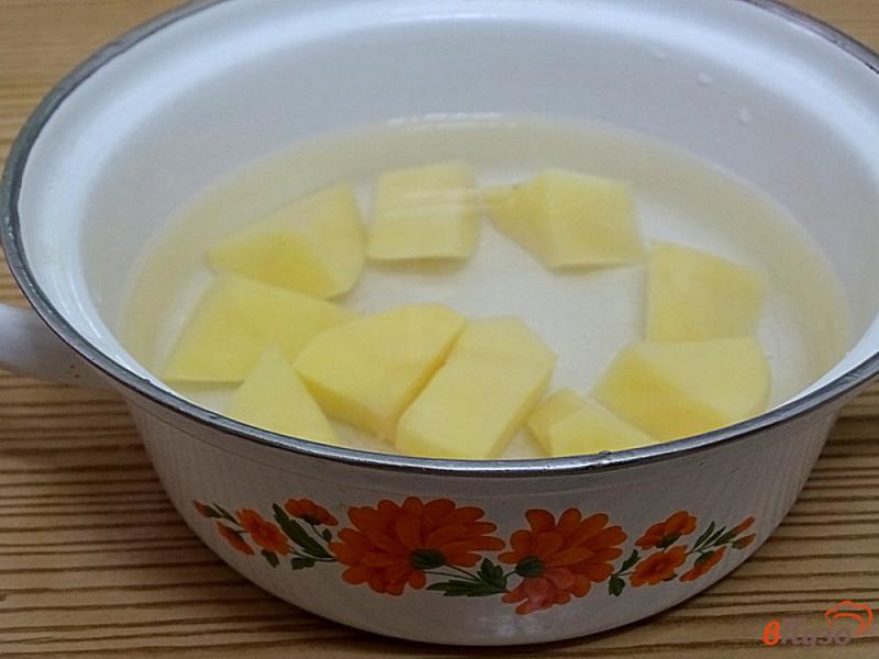 Фото приготовление рецепта: Дрожжевое картофельное тесто шаг №2