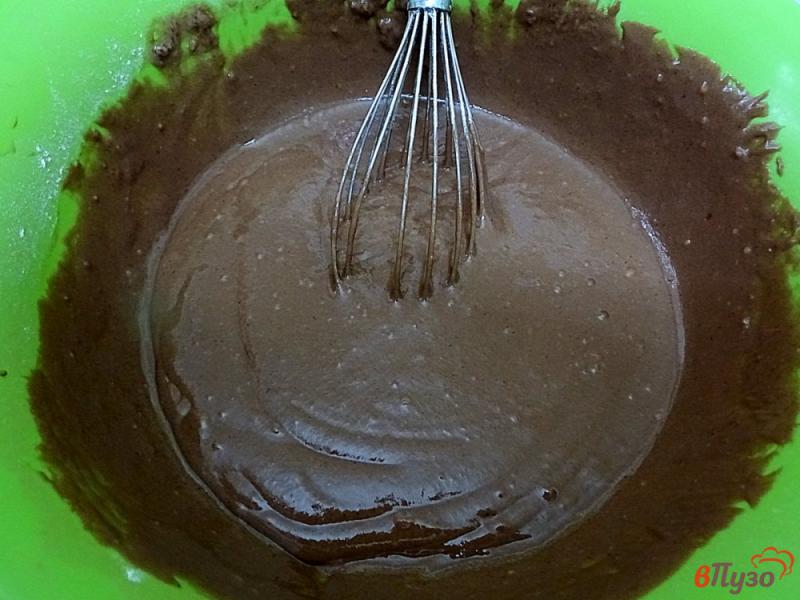 Фото приготовление рецепта: Пирог шоколадный постный шаг №6