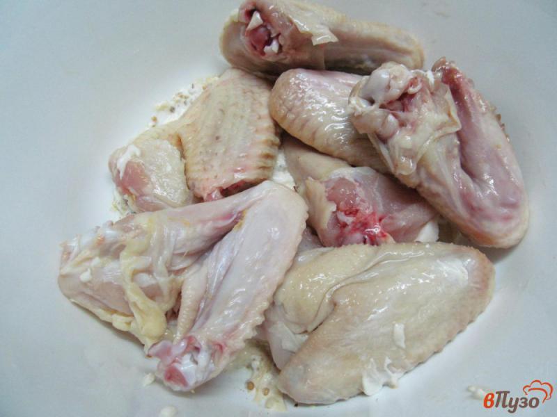 Фото приготовление рецепта: Запеченные маринованные куриные крылья шаг №2