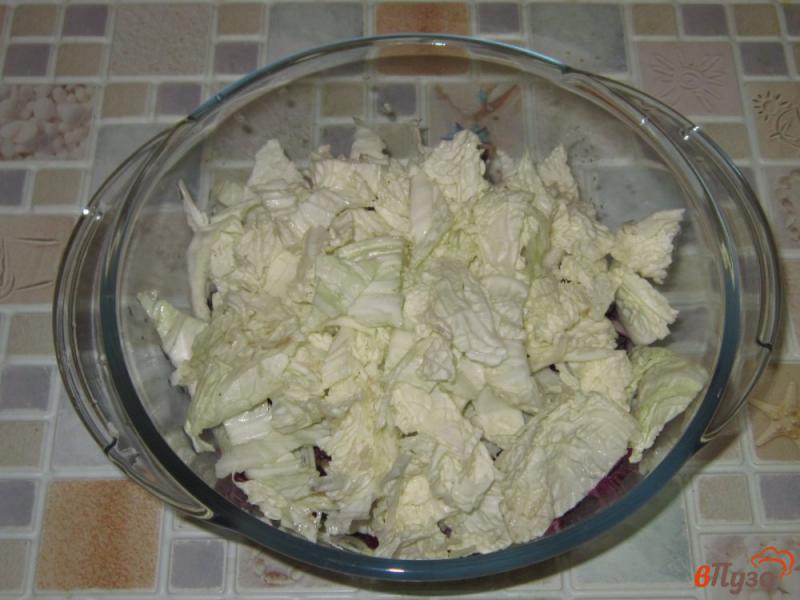 Фото приготовление рецепта: Салат капустный шаг №3