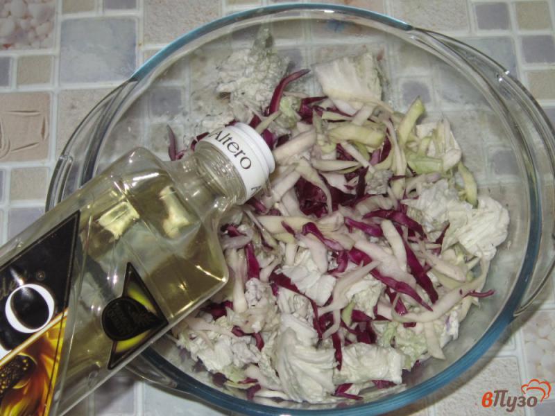 Фото приготовление рецепта: Салат капустный шаг №5