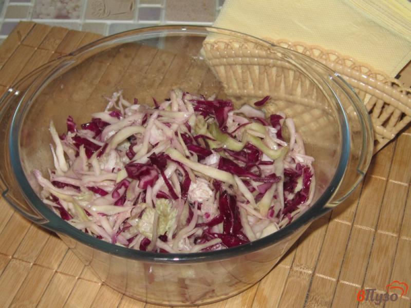 Фото приготовление рецепта: Салат капустный шаг №7