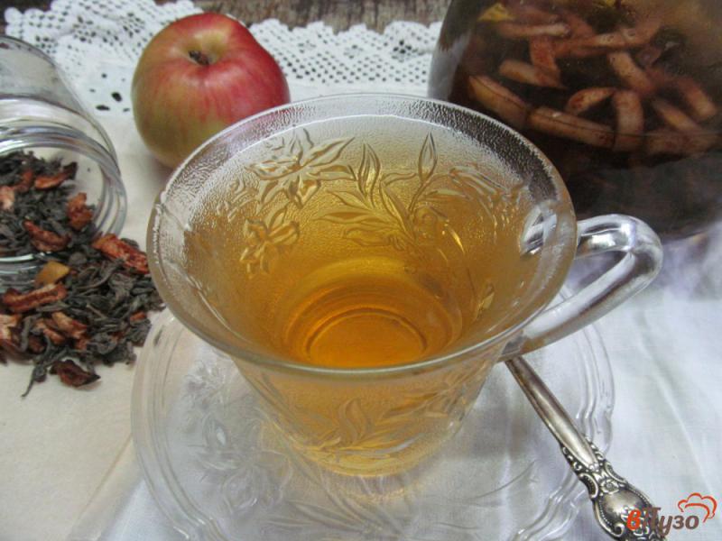 Фото приготовление рецепта: Яблочный чай впрок шаг №7