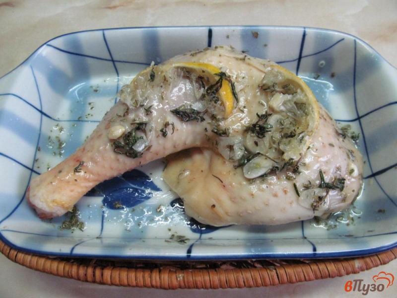 Фото приготовление рецепта: Лимонная курица с тимьяном шаг №2