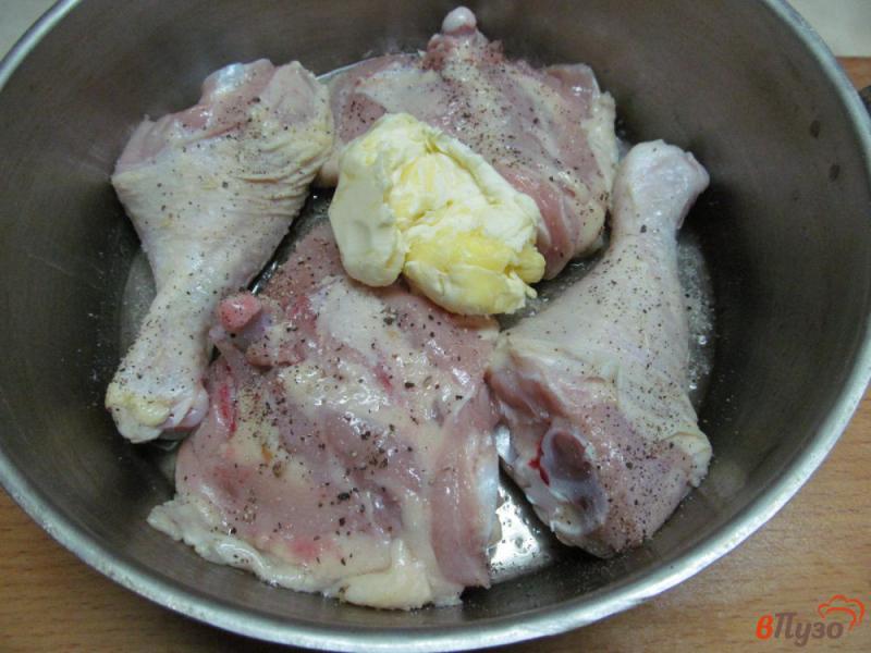 Фото приготовление рецепта: Курица с мандаринами шаг №1