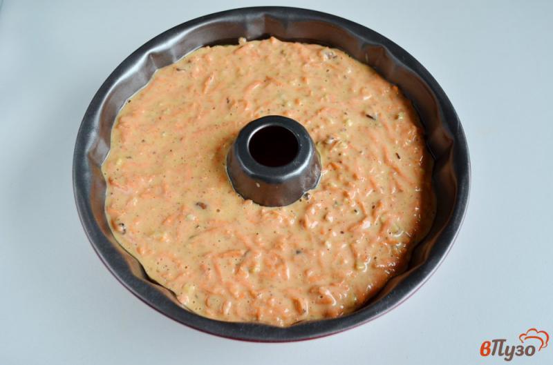 Фото приготовление рецепта: Морковный пирог шаг №8