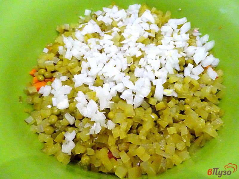 Фото приготовление рецепта: Салат оливье по-советски шаг №6