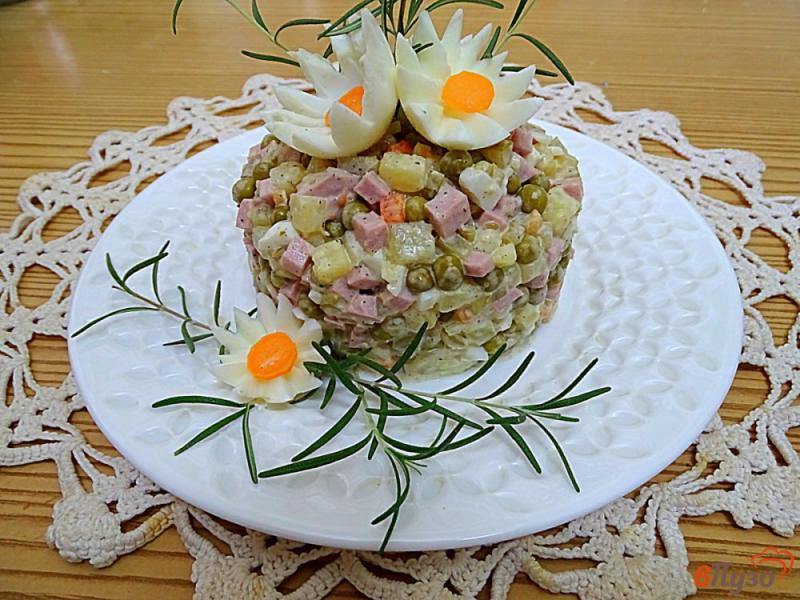 Фото приготовление рецепта: Салат оливье по-советски шаг №8