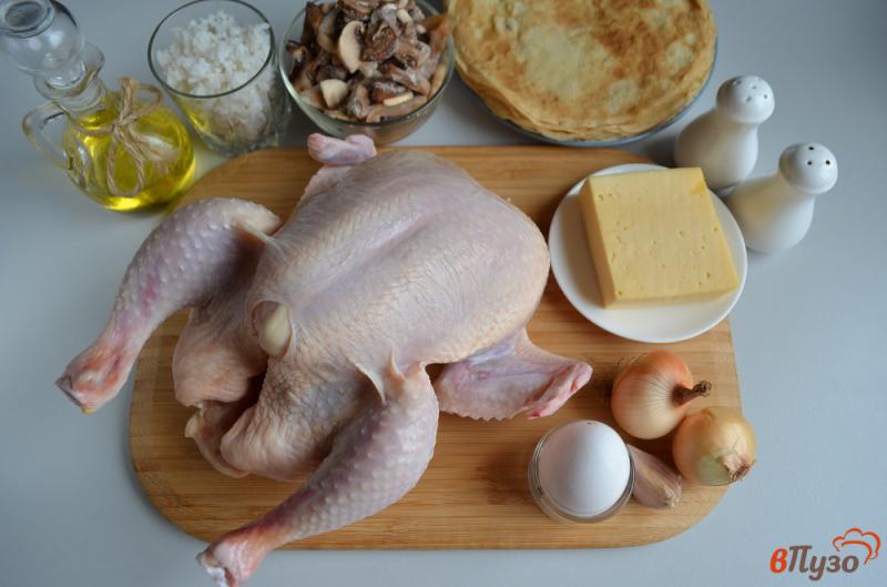 Фото приготовление рецепта: Праздничная курица шаг №1