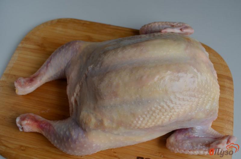 Фото приготовление рецепта: Праздничная курица шаг №14