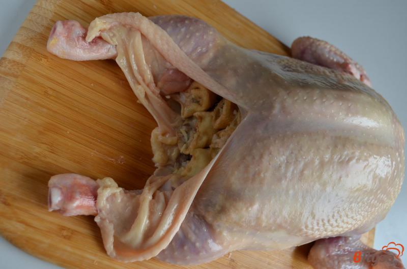 Фото приготовление рецепта: Праздничная курица шаг №13