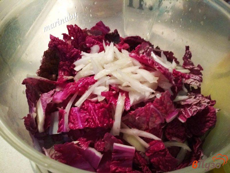 Фото приготовление рецепта: Салат «Фиолетовое настроение» шаг №6