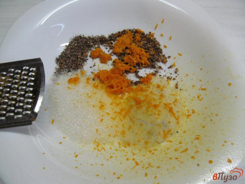 Фото приготовление рецепта: Маринованный лосось в апельсине с кориандром шаг №2