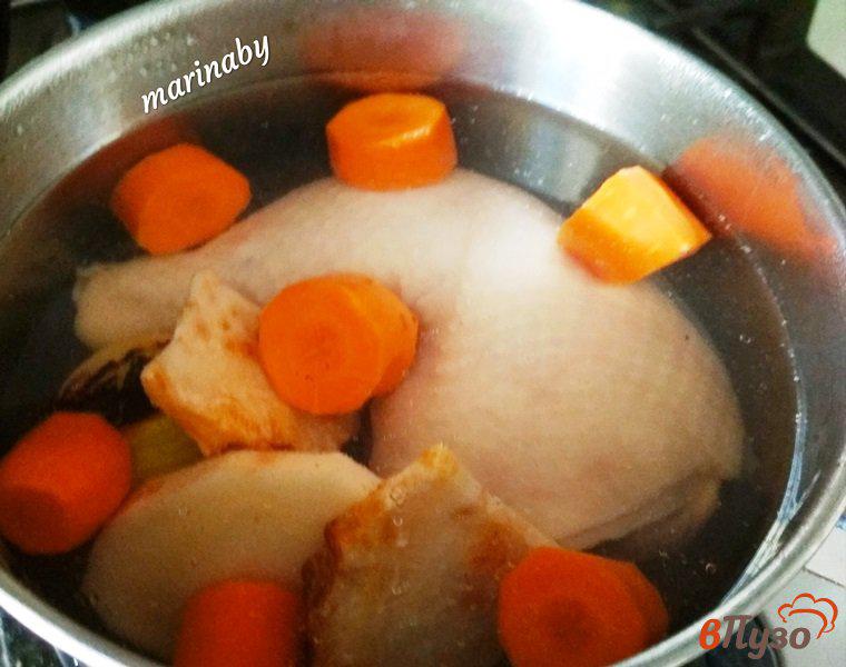 Фото приготовление рецепта: Куриный суп-пюре шаг №1