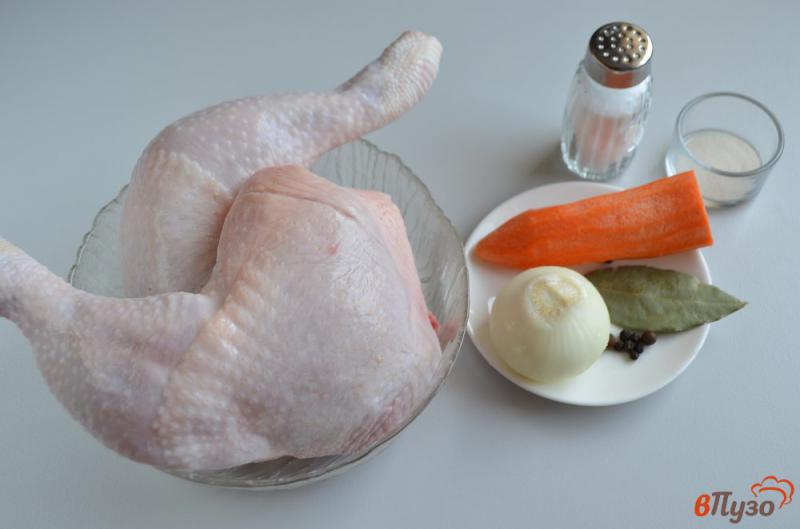 Фото приготовление рецепта: Холодец из куриных окорочков шаг №1
