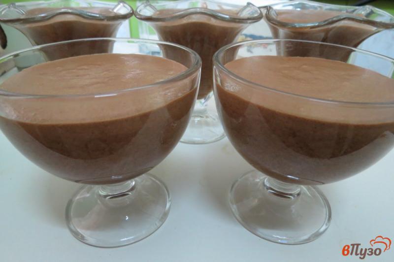 Фото приготовление рецепта: Шоколадно-кофейный мусс шаг №11