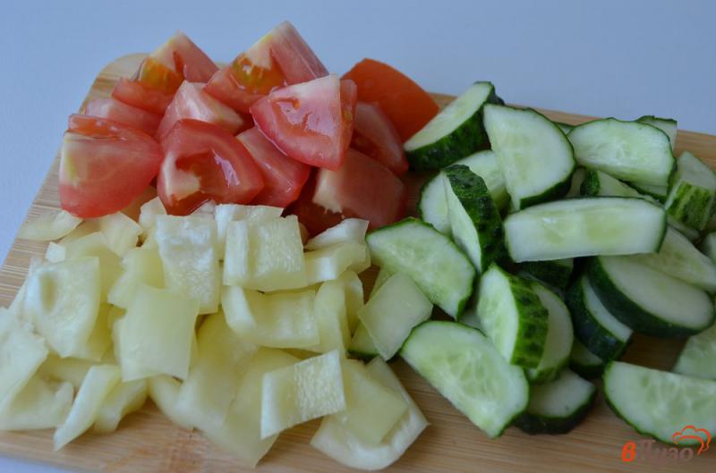 Фото приготовление рецепта: Витаминный салат шаг №2