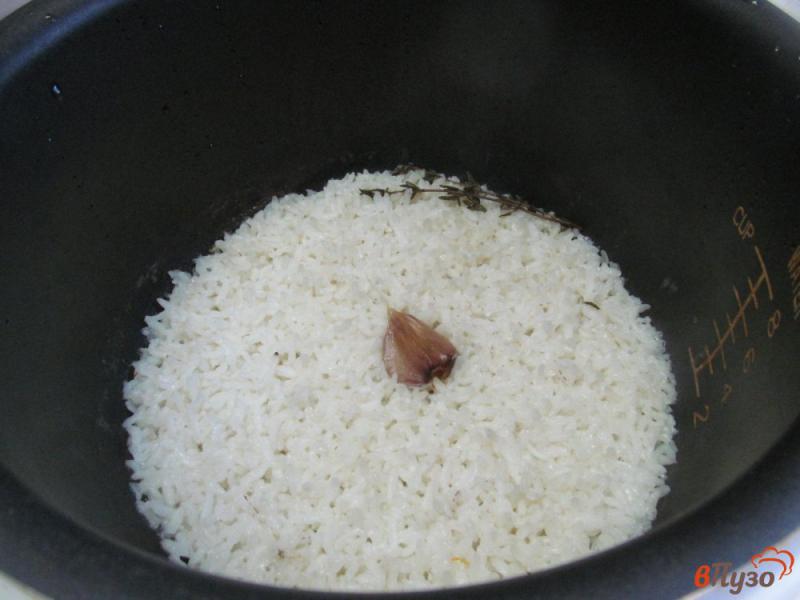 Фото приготовление рецепта: Куриный салат с рисом шаг №6