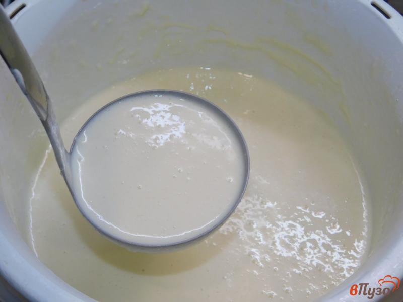 Фото приготовление рецепта: Заварные блины на молоке шаг №3