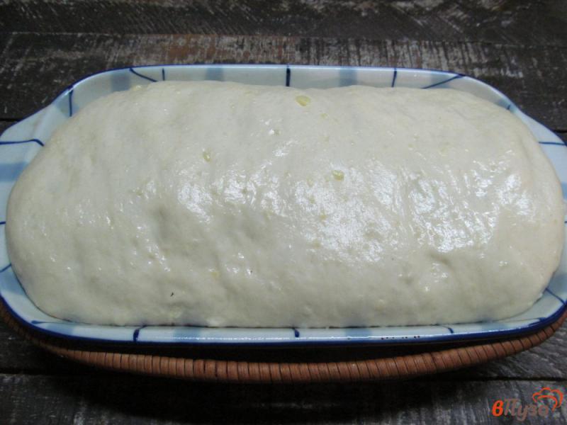 Фото приготовление рецепта: Пирог на картофельном тесте с консервированным лососем шаг №12
