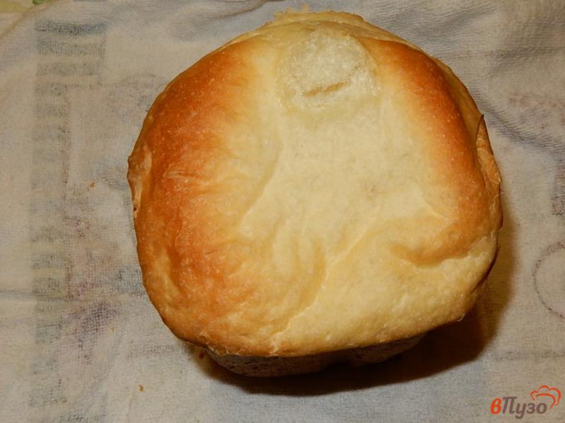 Фото приготовление рецепта: Воздушный белый хлеб шаг №6