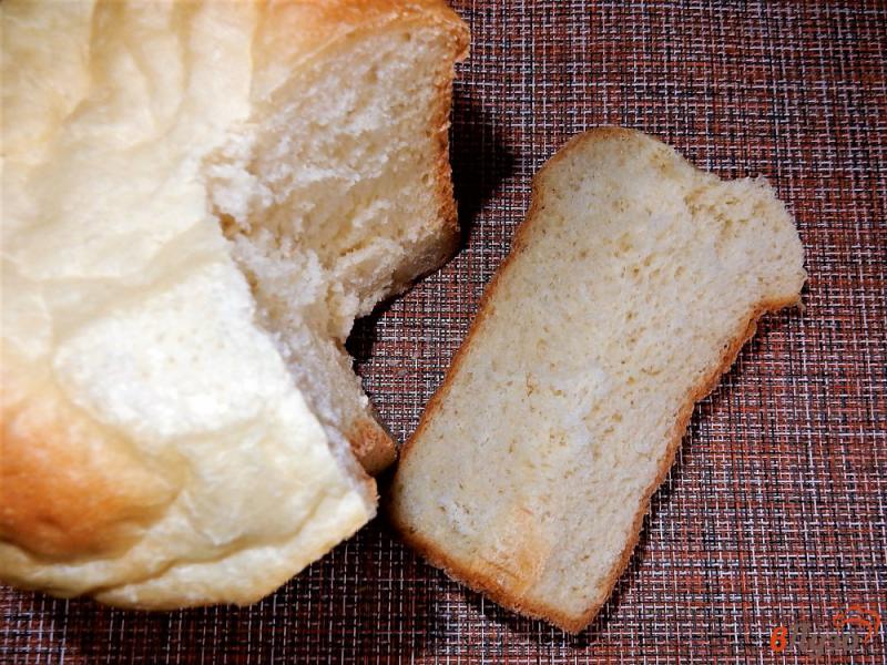 Фото приготовление рецепта: Воздушный белый хлеб шаг №8