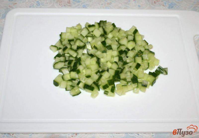 Фото приготовление рецепта: Легкий салат «Оливье» шаг №5
