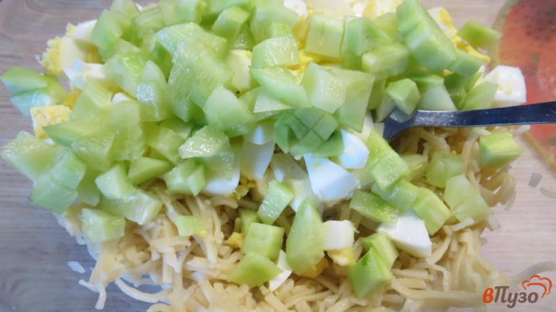 Фото приготовление рецепта: Салат с макаронами шаг №2