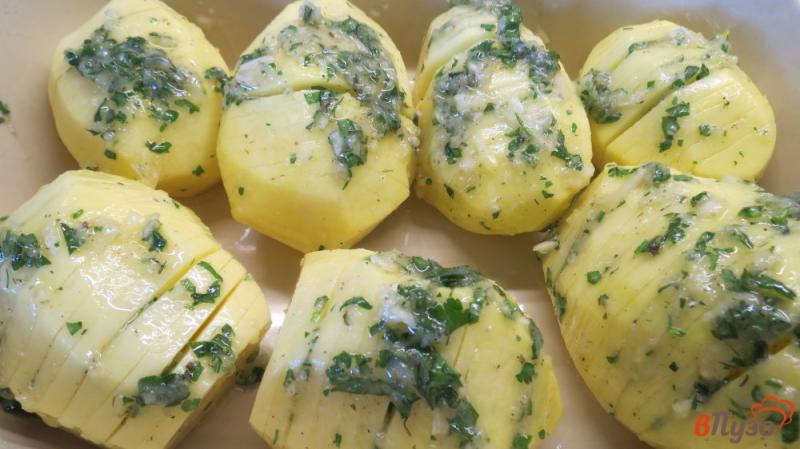 Фото приготовление рецепта: Запеченная картошка шаг №5