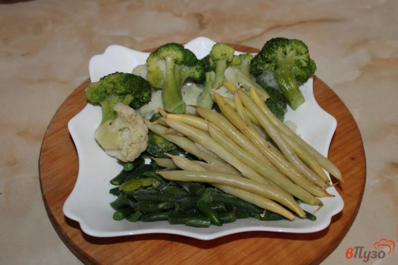 Фото приготовление рецепта: Овощи тушеные в соусе терияки с кунжутом шаг №1