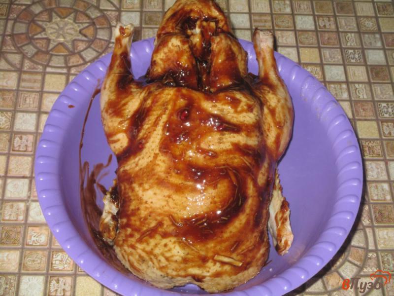 Фото приготовление рецепта: Утка запеченная в духовке в соусе терияки шаг №4